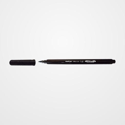ROTULADOR FIBRA MOLIN 1 mm CUERPO TRIANGULAR NEGRO
