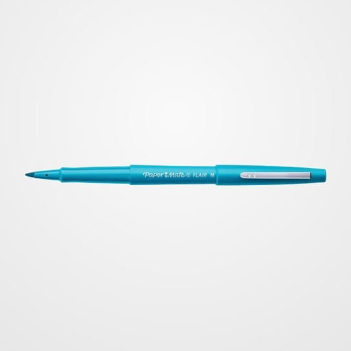 ROTULADOR FIBRA PAPER MATE FLAIR ORIG.M (1,1)  TURQUESA