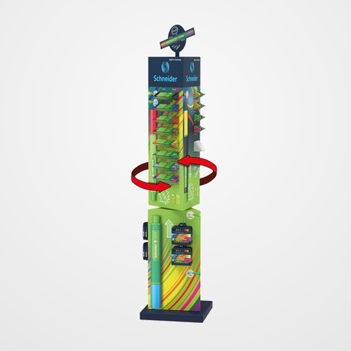 ROTULADOR SCHNEIDER LINK-IT MODULAR SURTIDO EXPOSITOR de 376 104x FINELINER 0,4 104x ROTULADOR 1,0 128x SLIDER  40x  MARCADOR