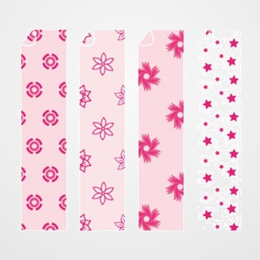 SCRAPBOOKING CARTULINA NIEFENVER IMPRESA 24x32 cm 180gr. ROSA-1 (4 mod.) BLISTER de 8
