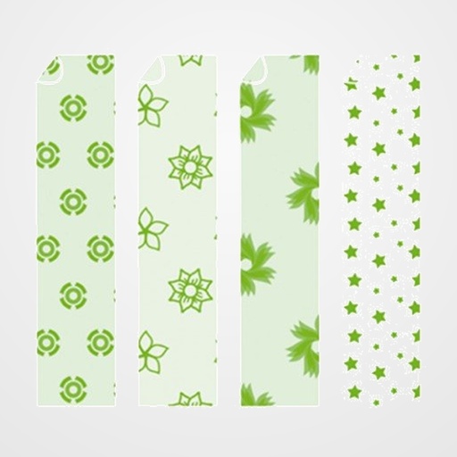 SCRAPBOOKING CARTULINA NIEFENVER IMPRESA 24x32 cm 180gr. VERDE-1 (4 mod.) BLISTER de 8