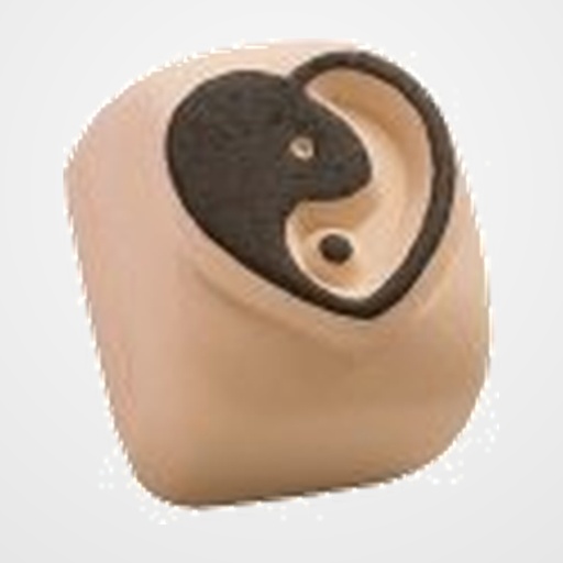 SELLO DE PIEDRA LADOT PARA TINTA DE TATTOS CORAZON YIN YANG PEQUEÑO