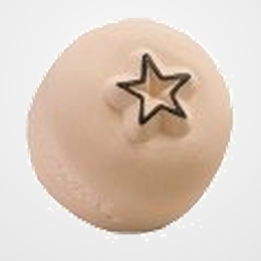 SELLO DE PIEDRA LADOT PARA TINTA DE TATTOS ESTRELLA PEQUEÑO