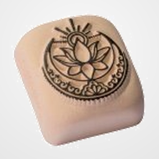 SELLO DE PIEDRA LADOT PARA TINTA DE TATTOS LOTUS GRANDE (L9)