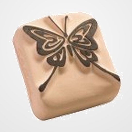 SELLO DE PIEDRA LADOT PARA TINTA DE TATTOS MARIPOSA GRANDE (L35)