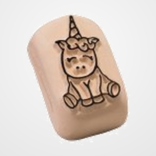 SELLO DE PIEDRA LADOT PARA TINTA DE TATTOS UNICORNIO MEDIANO
