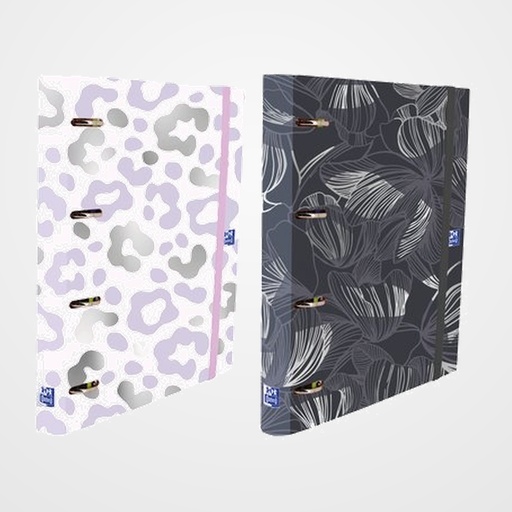 CARPEBLOC OXFORD SCHOOL EUROPEANBINDER DREAM TECH CLASSIC A4+ 4 an.MIXTAS 35mm con RECAMBIO 100 hj. CUADRIC.5x5 SURTIDO (2 col.)