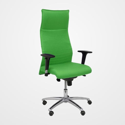 SILLON PIQUERAS Y CRESPO ALBACETE DIRECCION USO INTENSIVO (8H) BRAZOS REGULABLES MECANISMO SINCRO TAPIZADO BALI VERDE