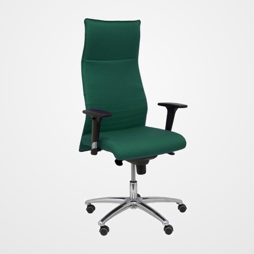 SILLON PIQUERAS Y CRESPO ALBACETE DIRECCION USO INTENSIVO (8H) BRAZOS REGULABLES MECANISMO SINCRO TAPIZADO BALI VERDE BOTELLA