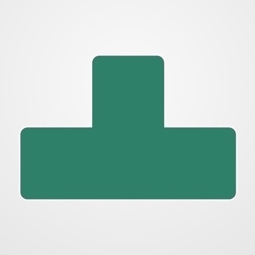 SIMBOLO ADHESIVO TARIFOLD FORMA  T  150x50 mm. PARA SUELO VERDE BOLSA DE 10