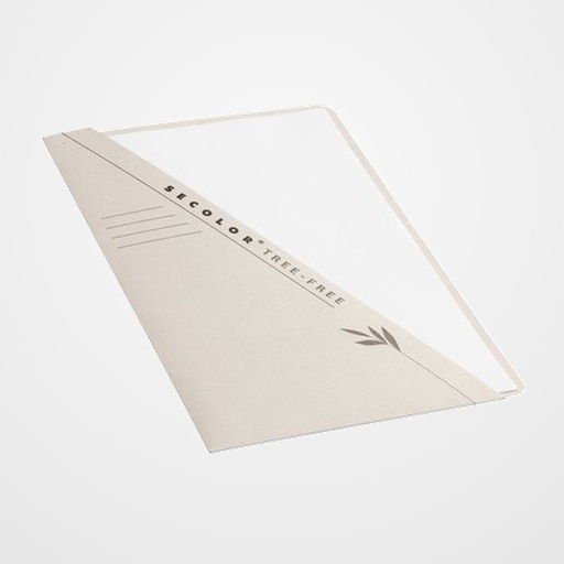 SUBCARPETA JALEMA 226g A4 BEIGE CON BOLSILLO CENTRAL PAQUETE de 10