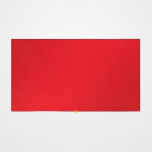 TABLERO FIELTRO NOBO PANORAMICA 55  (1230x700 mm) ROJO BRILLANTE