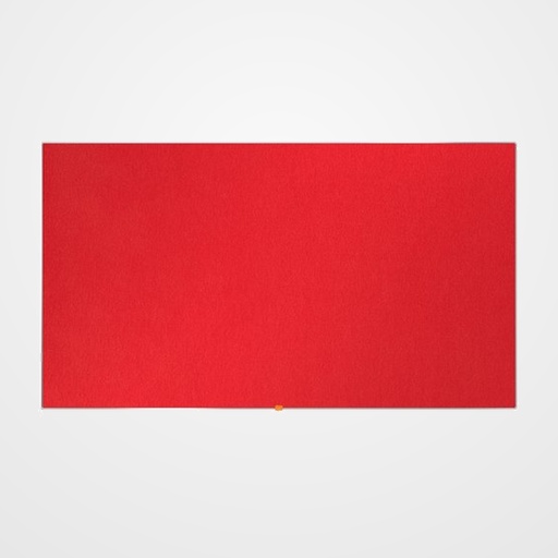 TABLERO FIELTRO NOBO PANORAMICA 85  (1890x1070 mm) ROJO BRILLANTE