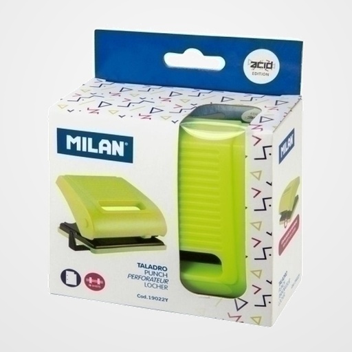 TALADRO 2 PUNZONES MILAN SERIE ACID (15h) AMARILLO