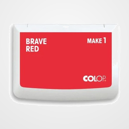 TAMPON COLOP ARTS&CRAFT MAKE 1   90x50mm ROJO VALIENTE