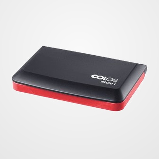 TAMPON COLOP MICRO Nº 1 ROJO