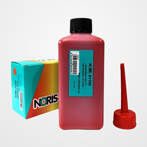 TINTA para TAMPON NORIS 110S 250 ml. ROJO