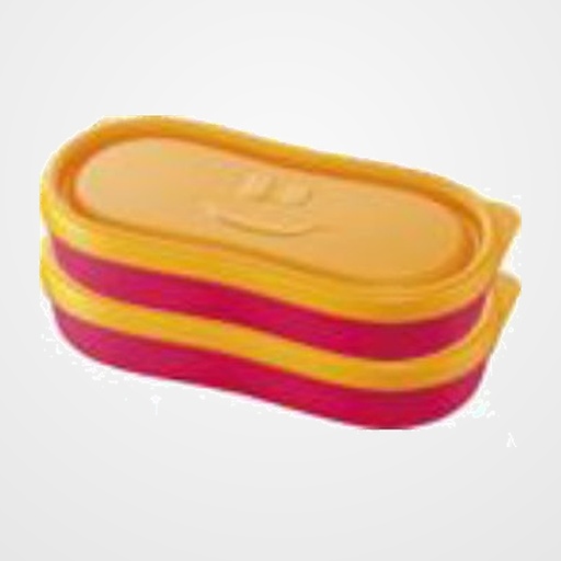 TUPPER MAPED SNACK BOX CONCEPT KIDS ROSA PACK DE 2