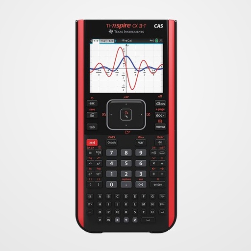 CALCULADORA GRAFICA TEXAS INSTRUMENT TI-NSPIRE CX II-T CAS
