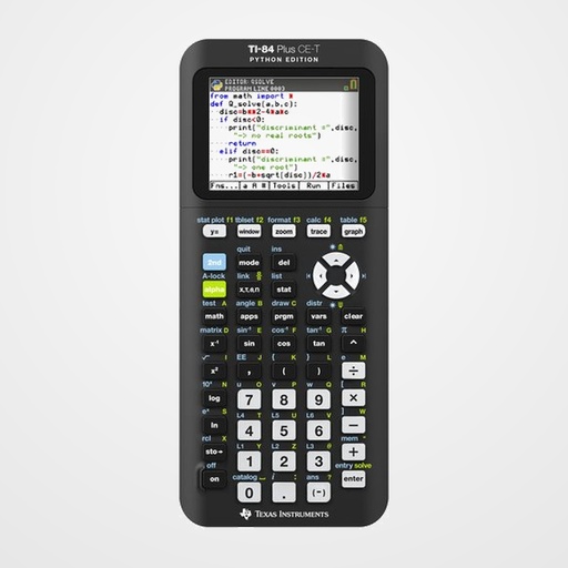 CALCULADORA GRAFICA TEXAS INSTRUMENT TI-84 PLUS CE-T PYTHON