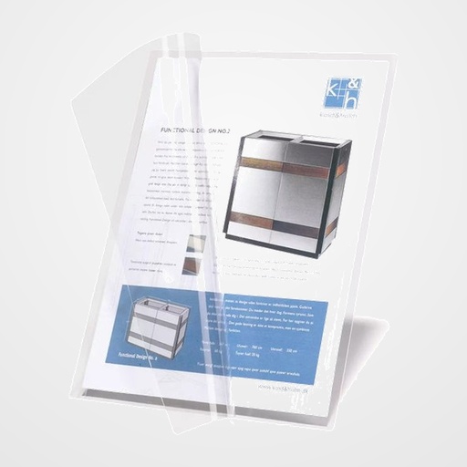 FUNDA PLASTIFICAR 3L PP 200µ A4 MANUAL EN FRIO PACK de 10