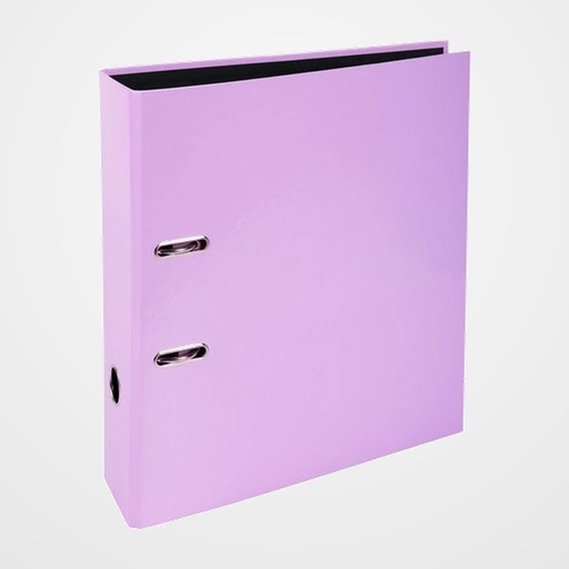 ARCHIVADOR palanca EXACOMPTA PREM TOUCH AQUAREL CARTON FORRADO RADO A4 80mm MALVA