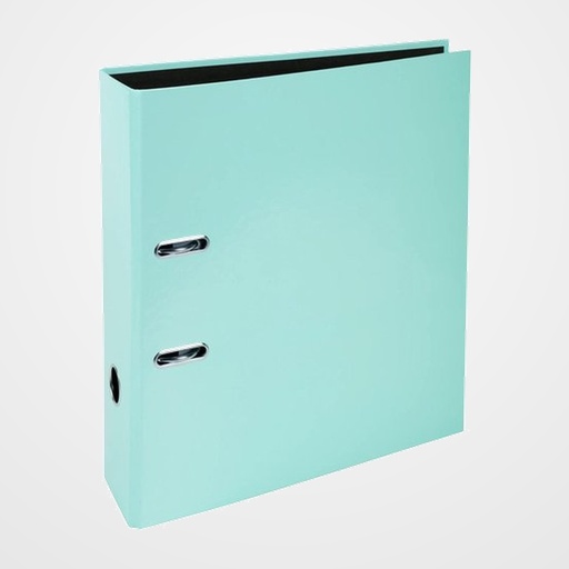 ARCHIVADOR palanca EXACOMPTA PREM TOUCH AQUAREL CARTON FORRADO RADO A4 80mm VERDE PASTEL