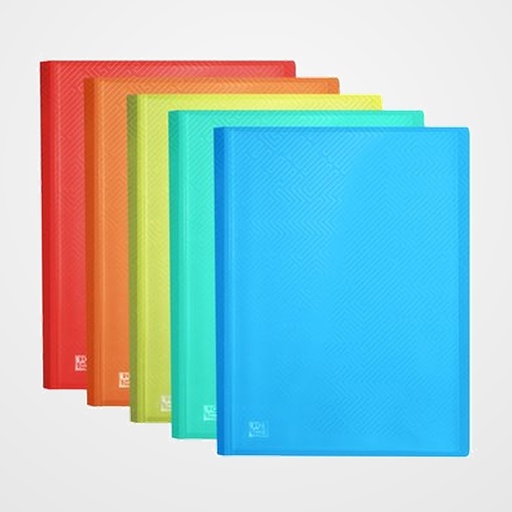 CARPETA FUNDAS (TARIFARIO) OXFORD/ELBA URBAN PP TRANSLUCIDO A3 20 F. SURTIDO (5 colores)