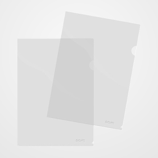 DOSIER UÑERO DOHE PP CRISTAL A4 PAQUETE de 100