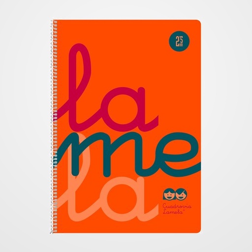 LAMELA BLOC tapa POLIPROPILENO 4º 80h CUADROVIA 5 mm NARANJA