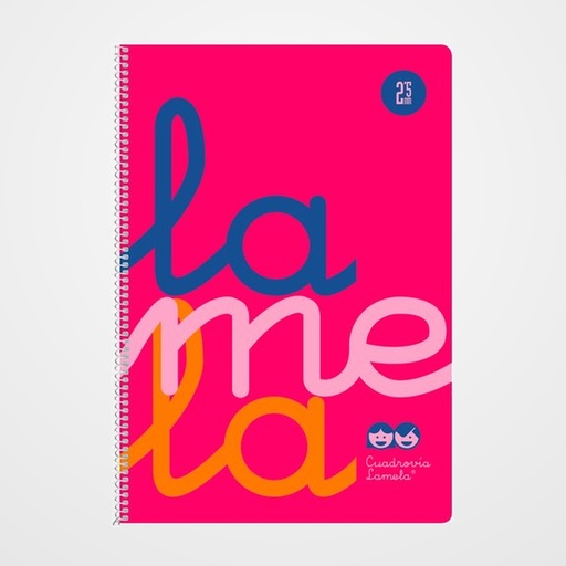 LAMELA BLOC tapa POLIPROPILENO 4º 80h CUADROVIA 5 mm ROSA