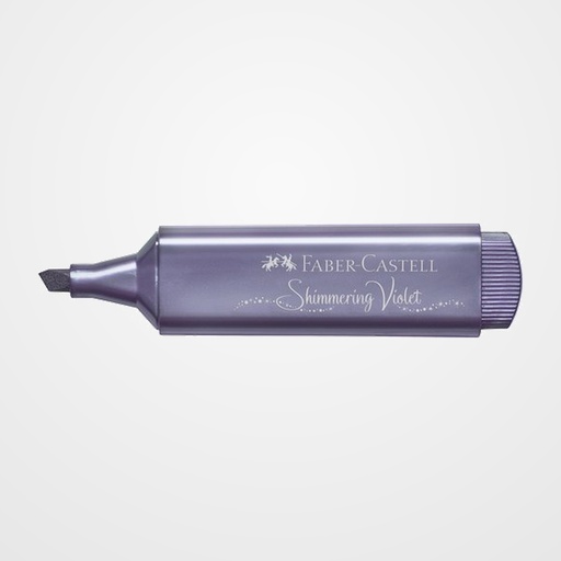 MARCADOR FLUOR FABER-CASTELL TEXTLINER 1546 METALICO VIOLETA