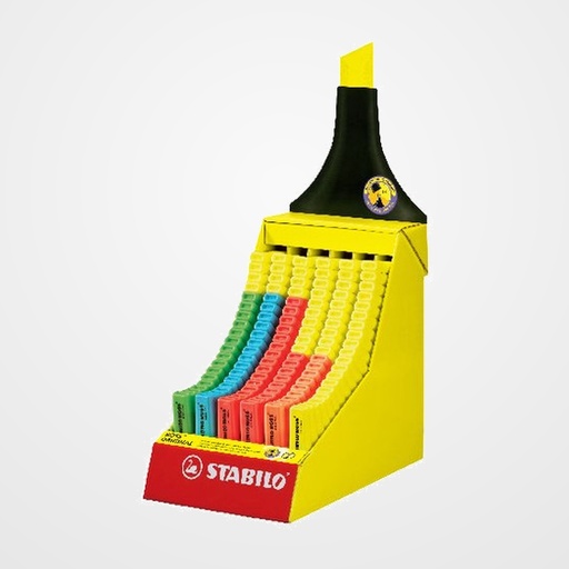 MARCADOR FLUOR STABILO BOSS 70 EXPOSITOR de 120