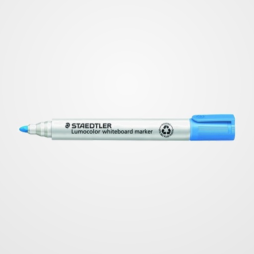 MARCADOR PIZARRA STAEDTLER 351 LUMOCOLOR CONICO  AZUL CLARO