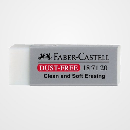 GOMA de BORRAR FABER-CASTELL 187120 (PVC-FREE) para LAPIZ  (ud.)