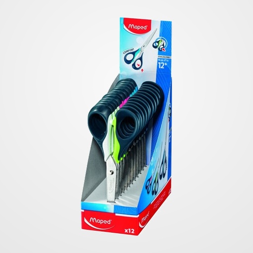 TIJERAS MAPED SENSOFT 3D 16 cm. EXPOSITOR de 12