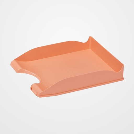 BANDEJA SOBREMESA FAIBO NARANJA PASTEL