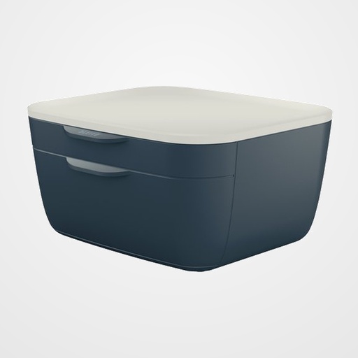 MODULO LEITZ COSY 2 CAJONES GRIS