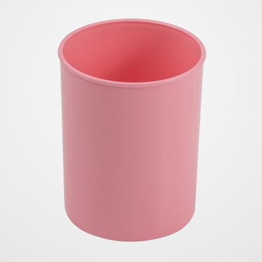 CUBILETE FAIBO PLASTICO ROSA PASTEL