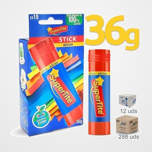 BARRA de PEGAMENTO SUPERTITE KIDS 36g