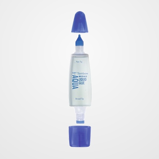 PEGAMENTO LIQUIDO TOMBOW AQUA PERMANENTE DOBLE PUNTA 50 ml. EXPOSITOR DE 10