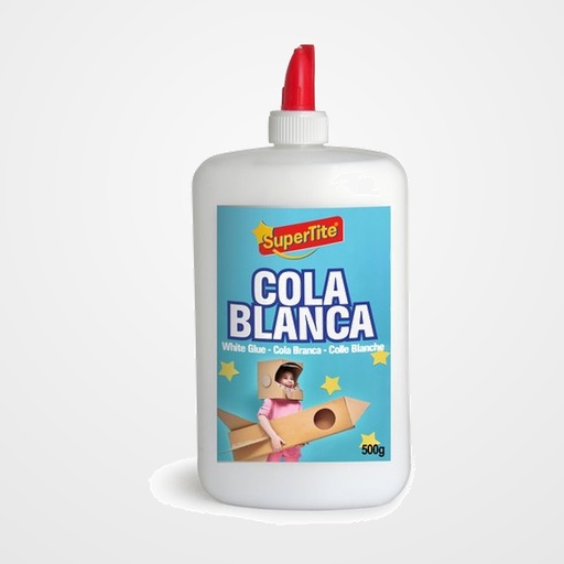 COLA BLANCA SUPERTITE ESCOLAR 500g