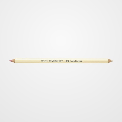 GOMA de BORRAR FABER-CASTELL PERFECTION 7057 con FORMA de LAPIZ y  2 PUNTAS (ud.)