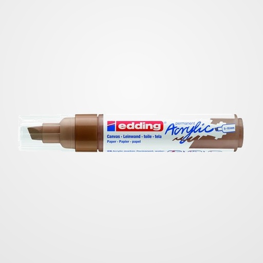 MARCADOR ACRYLIC EDDING 5000 BISELADO (5-10 mm) AVELLANA