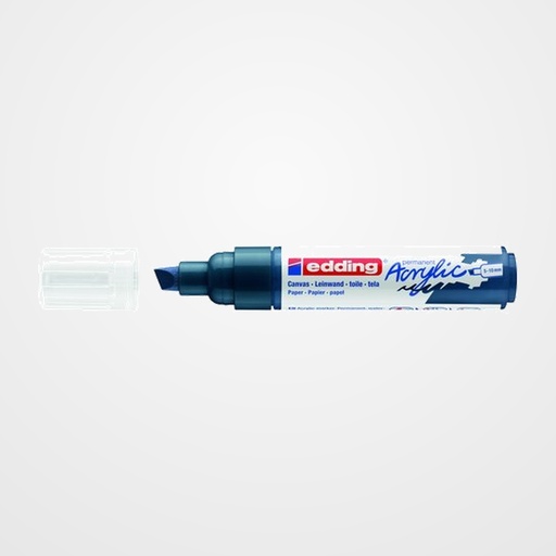 MARCADOR ACRYLIC EDDING 5000 BISELADO (5-10 mm) AZUL NOCHE