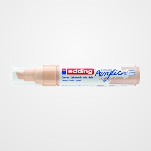 MARCADOR ACRYLIC EDDING 5000 BISELADO (5-10 mm) BEIGE CALIDO