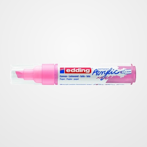MARCADOR ACRYLIC EDDING 5000 BISELADO (5-10 mm) MALVA