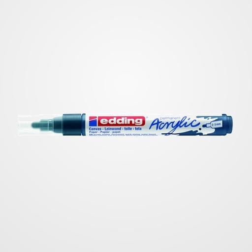 MARCADOR ACRYLIC EDDING 5100 CONICO (2-3 mm) AZUL NOCHE