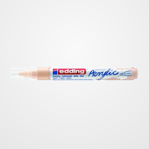 MARCADOR ACRYLIC EDDING 5100 CONICO (2-3 mm) BEIGE CALIDO