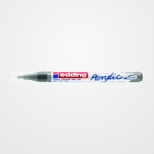MARCADOR ACRYLIC EDDING 5300 CONICO (1-2 mm) ANTRACITA